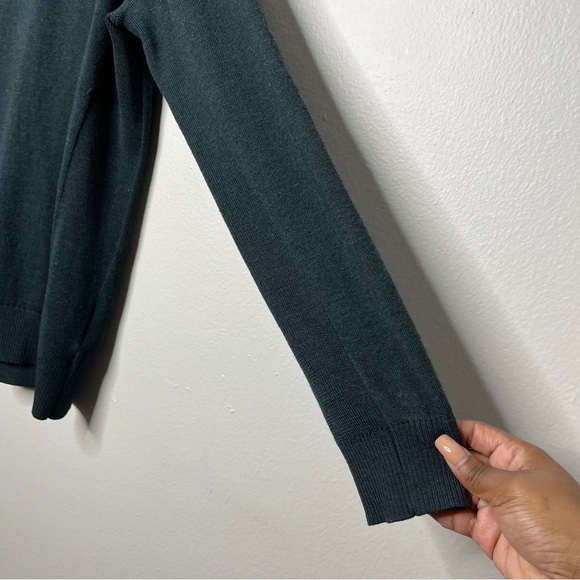 Rodd and Gunn New Zealand Men Sweatshirt Large Green Italian Yarn Pure Wool - Picture 10 of 10